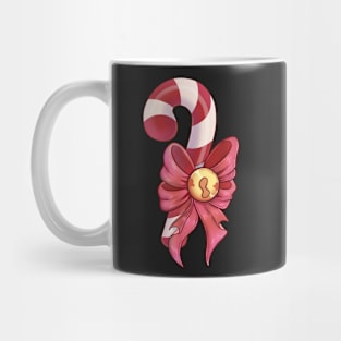 Candy cane sticker Mug